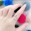 Fox index finger ring Zircon grand open ring, opposite sex ring decoration Xin Mingyang Application Scenario